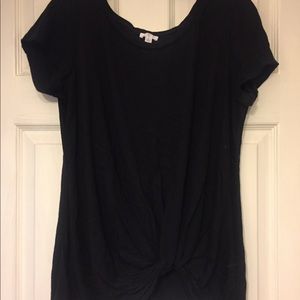 BP Black Twist Knot T-Shirt